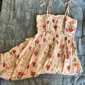 ANTONIO MELANI Pink Floral Dress